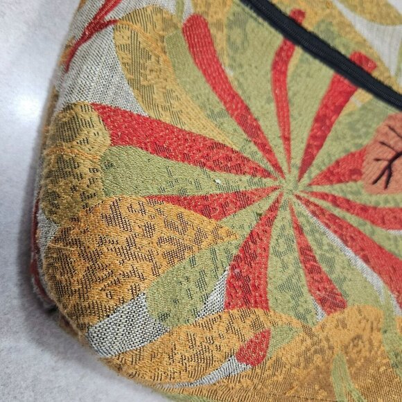 Danny K. Tapestry Crossbody‎ Bag Multicolor Adjustable Strap Zipper Compartments - Picture 8 of 16